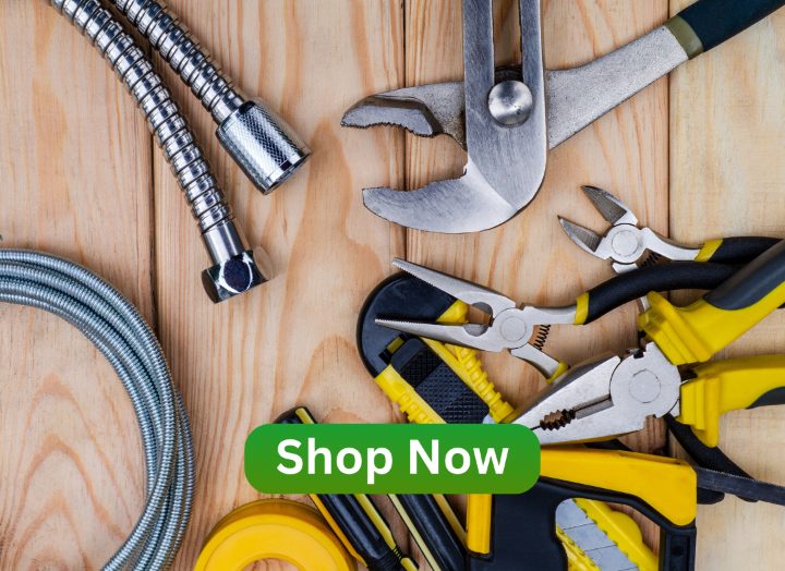 Shop tools, fixings and hardware